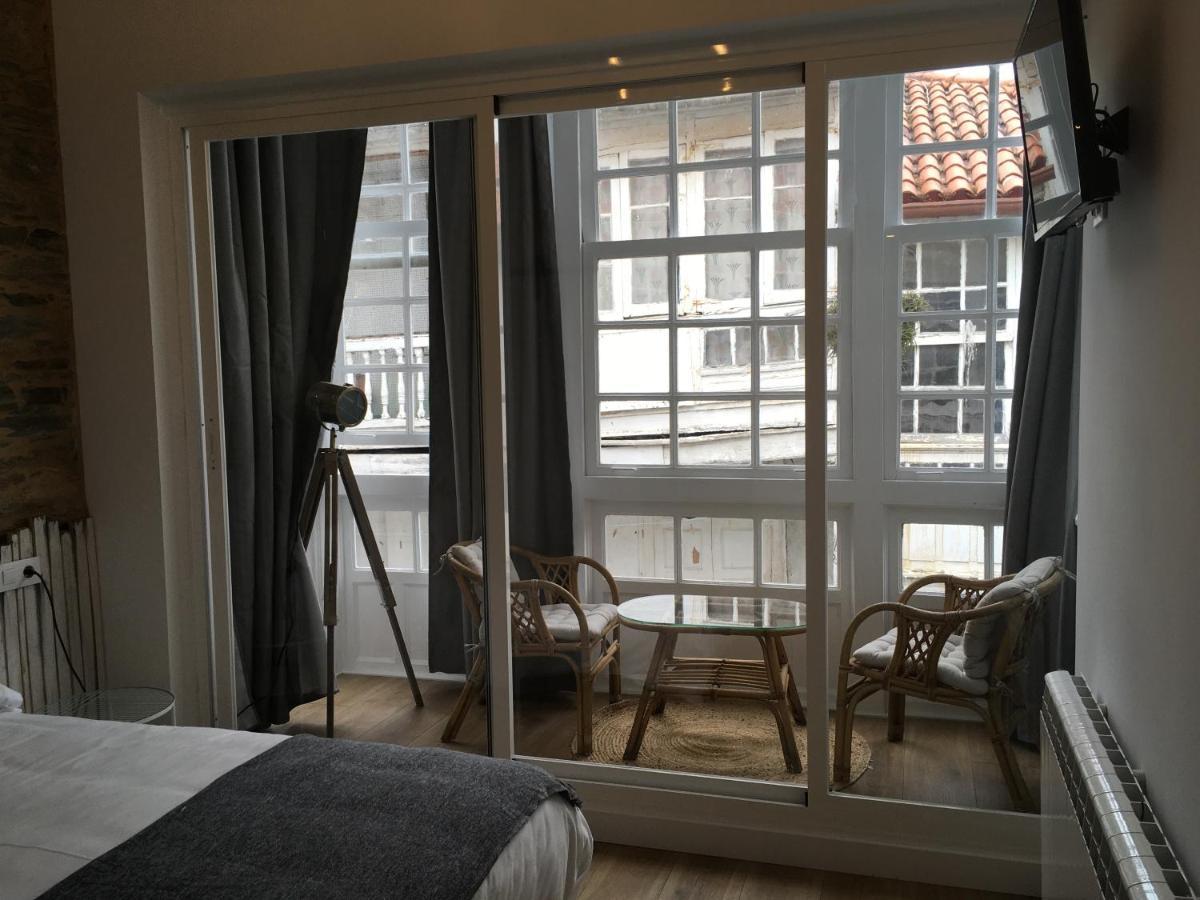 Hotel A Falua Puentedeume Bagian luar foto
