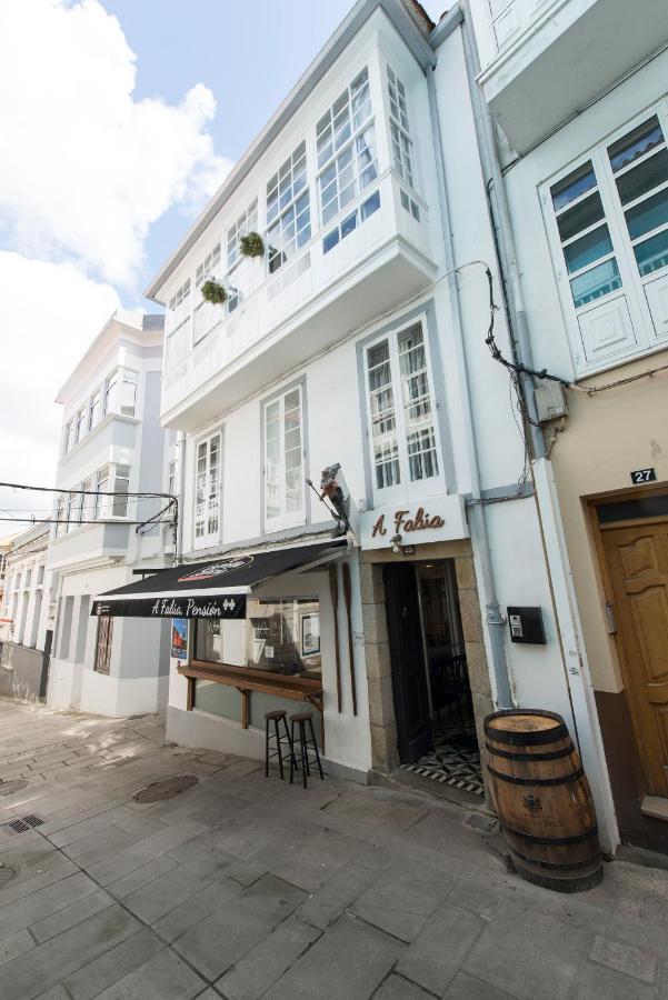 Hotel A Falua Puentedeume Bagian luar foto